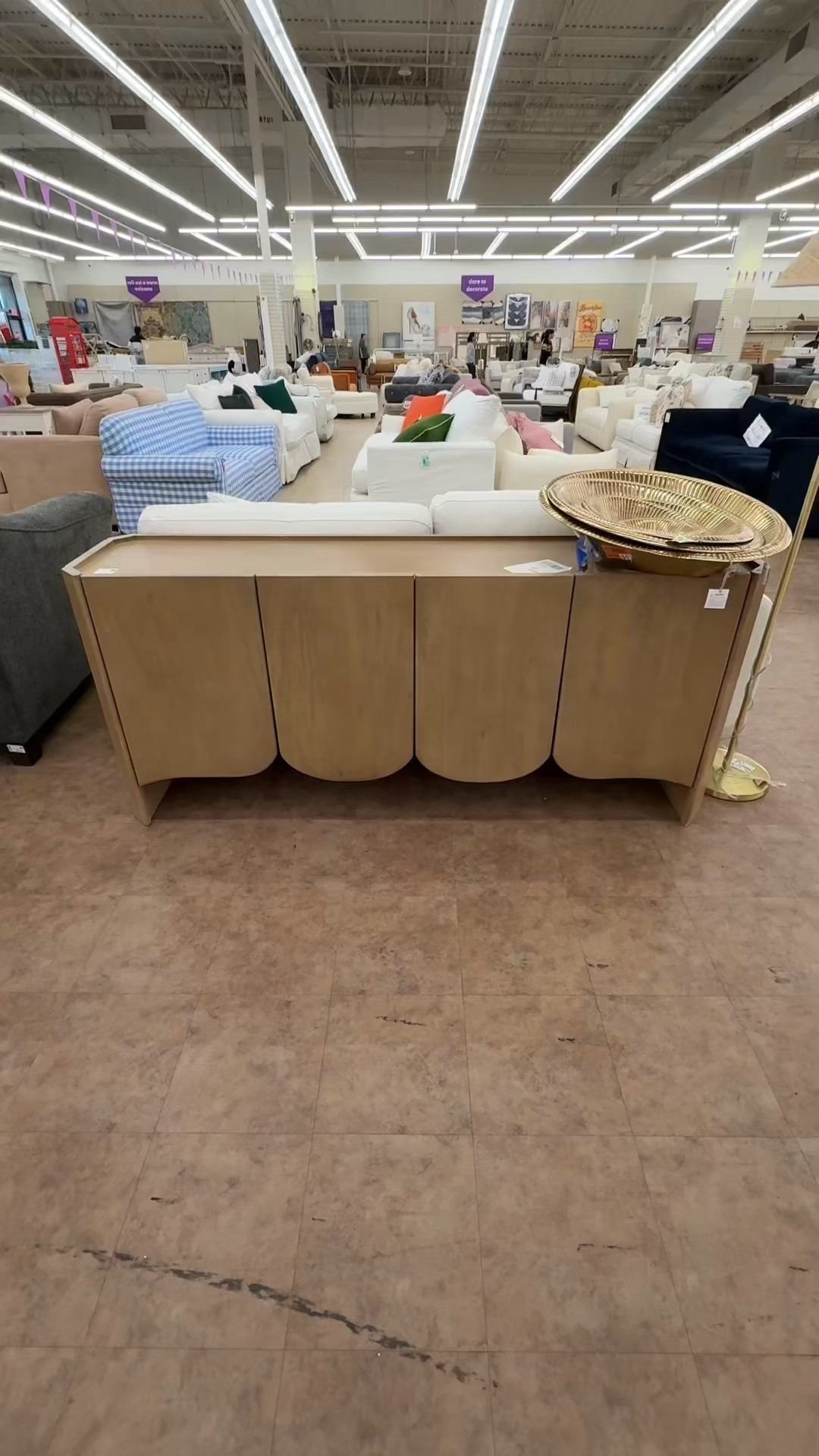 Designer-inspired storage! 😍 The Delway 4-Door Sideboard from Joss & Main is such a statement piece with its gorgeous mango wood grain and sculptural scalloped base detail. 🤎 The warm natural finish adds beautiful texture and character, while the spacious cabinet storage keeps everything neatly tucked away. 🙌🏻 A stunning Wayfair find for a dining room, living room, or entryway. Linked this sideboard and more beautiful storage pieces! ✨ #Wayfair #Sideboard #Credenza @Wayfair

#LTKHome #LTKSaleAlert
