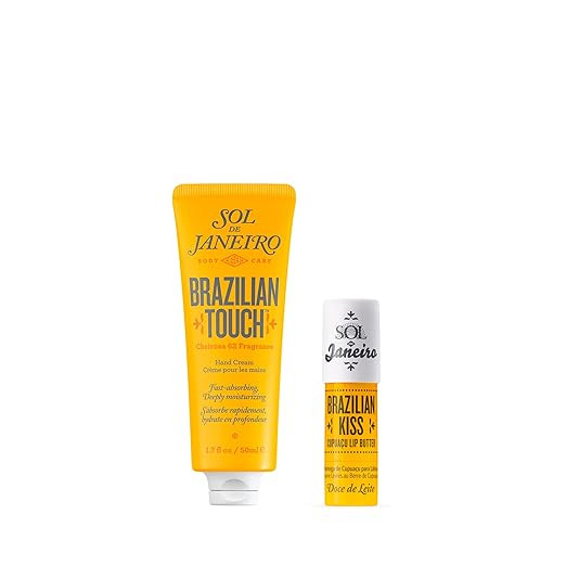 SOL DE JANEIRO Brazilian Touch Hand Cream + Brazilian Kiss Cupuacu Lip Butter Duo | Amazon (US)