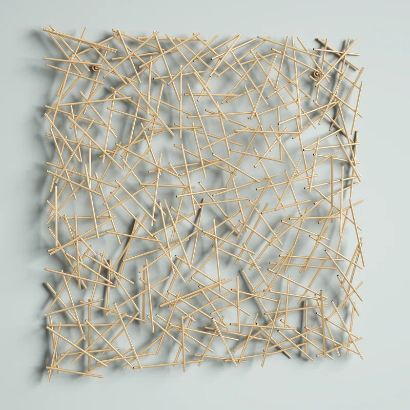 Metal Abstract And Geometric Wall Decor | Wayfair North America