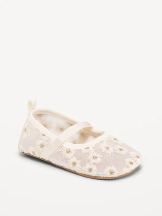 Mesh Floral Ballet Flats for Baby | Old Navy (US)