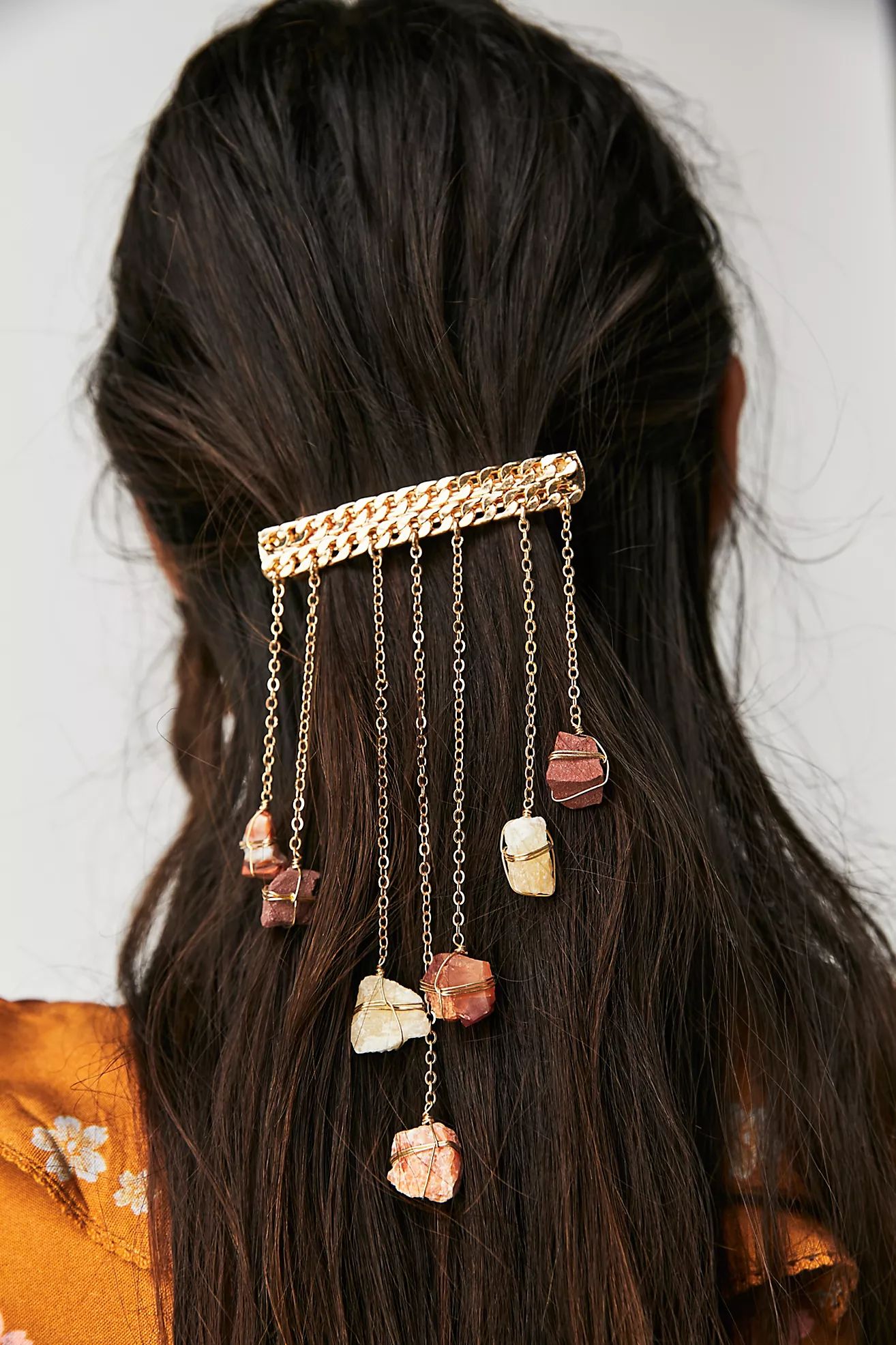 Ariana Ost Dripping Stones Barrette | Free People (Global - UK&FR Excluded)