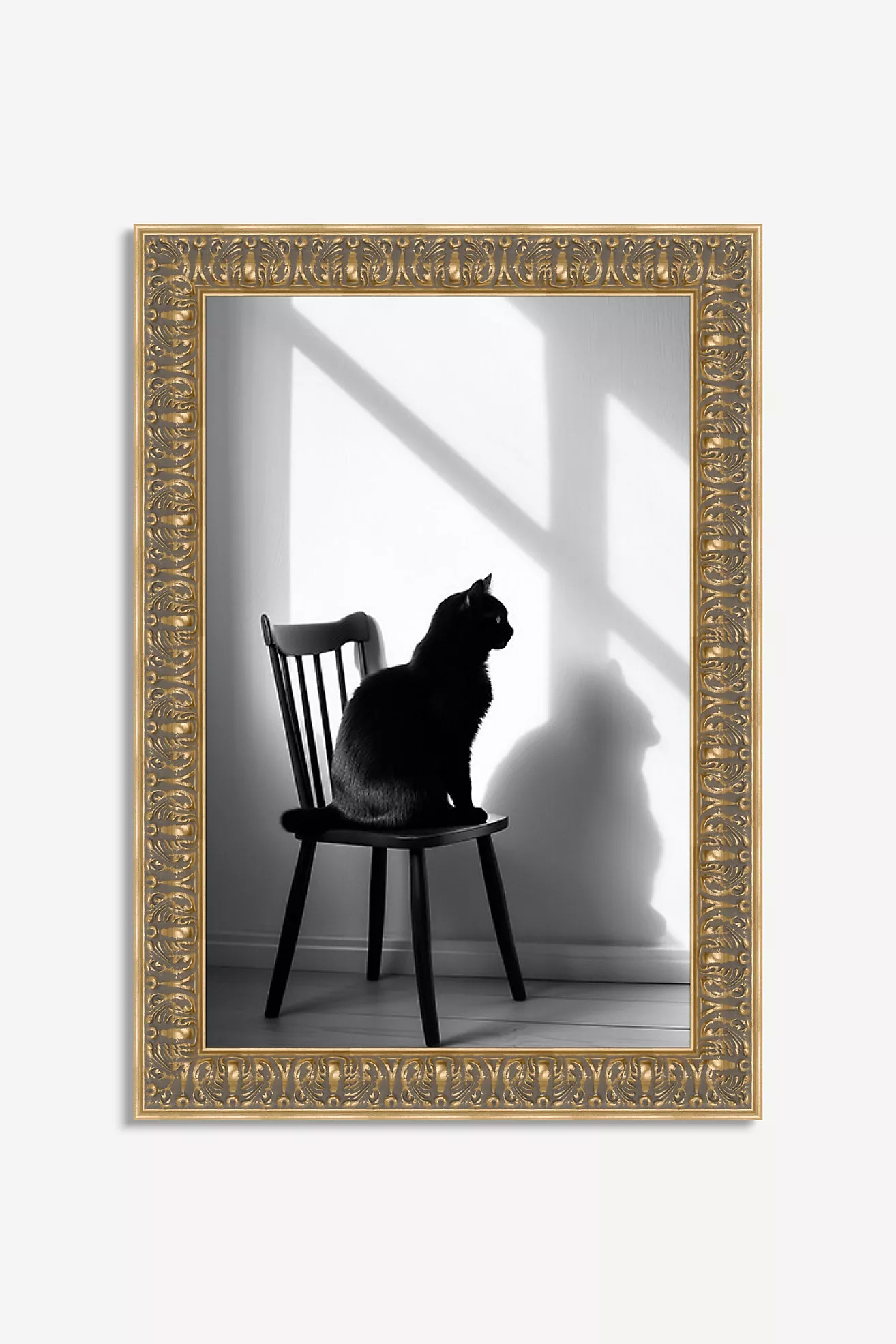 Feline Feature Sit Wall Art | Anthropologie (US)