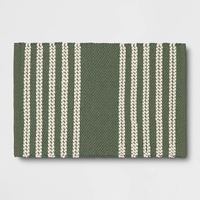 Striped Hand-Loom Outdoor Area Rug - Threshold™ designed with Studio McGee | Target