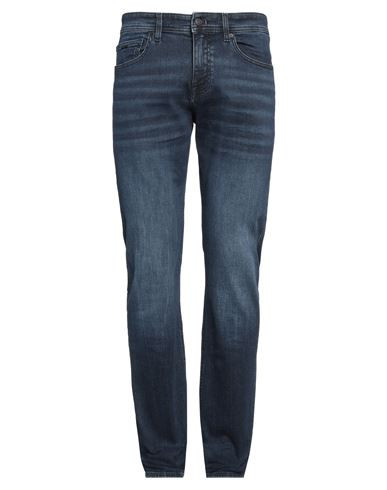 Boss Hugo Boss Man Jeans Blue Size 33W-34L Cotton, Elastane | YOOX (US)
