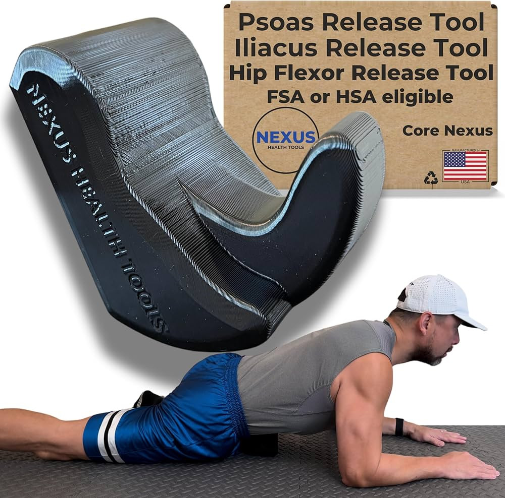 Core Nexus - Rotating Psoas & Iliacus Release Tool | Hip Flexor Mobility | All-in-One Lower Back ... | Amazon (US)