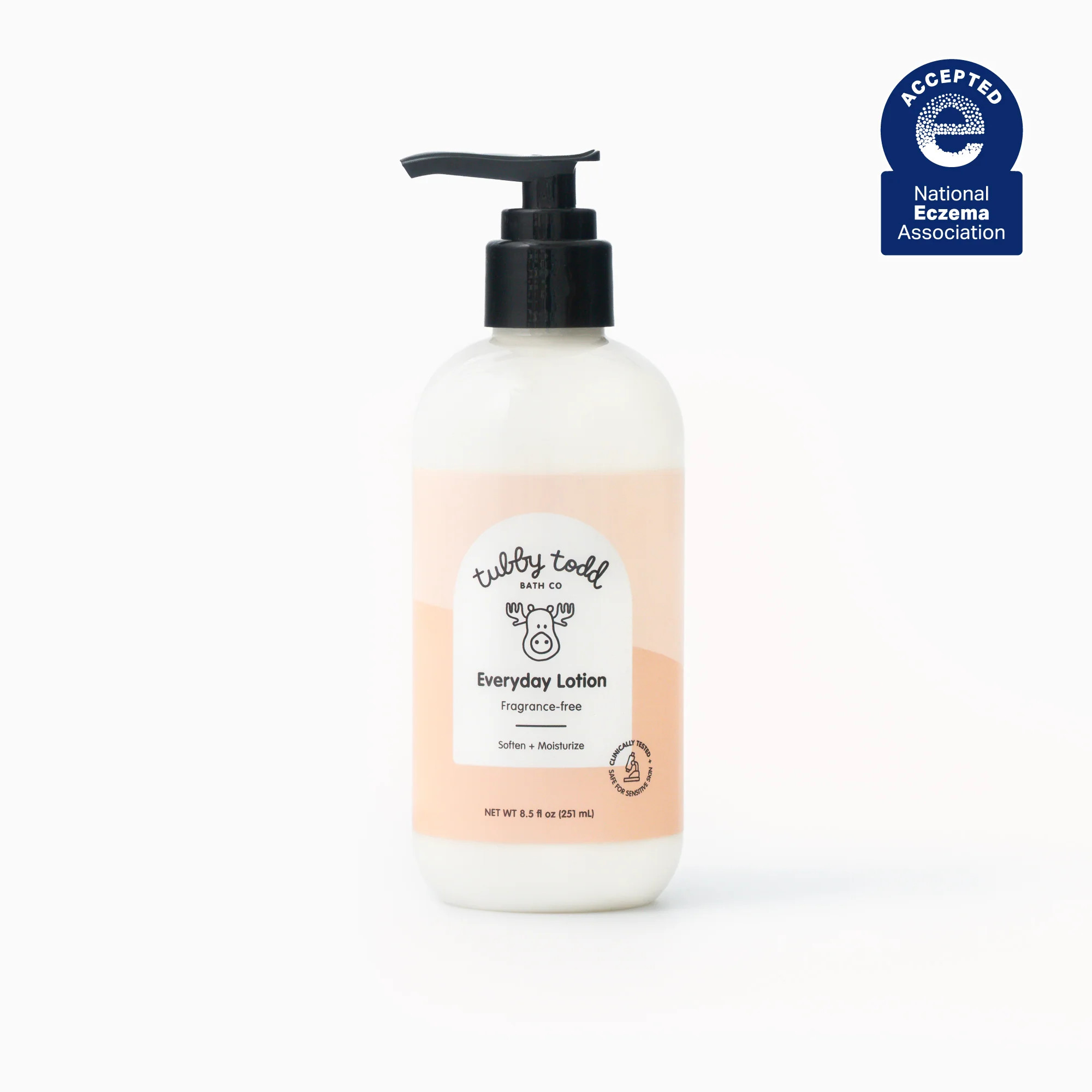 Everyday Lotion - Fragrance-free / 8.5 oz | Tubby Todd Bath Co.