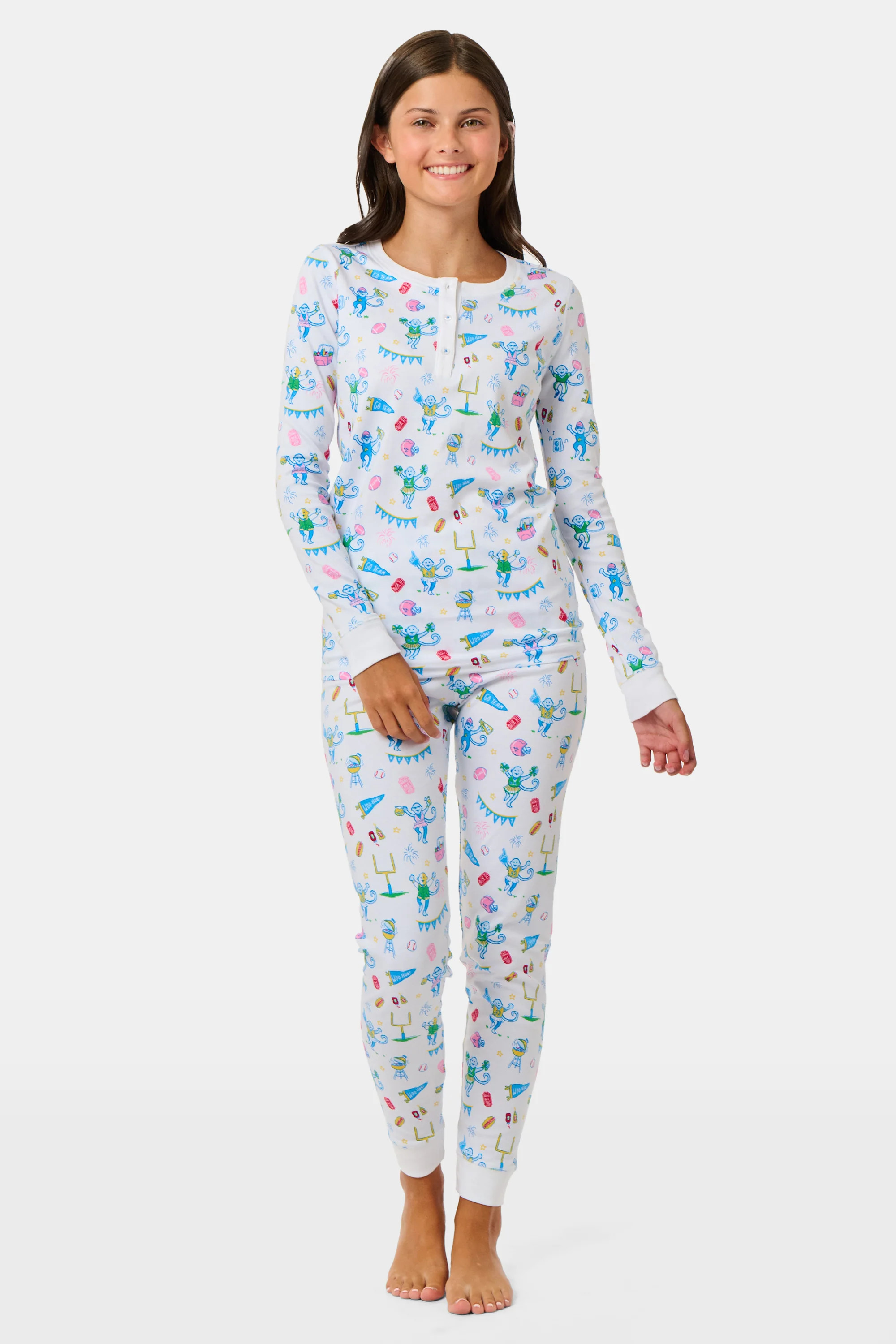 Kids Game Day Pajamas | Roller Rabbit