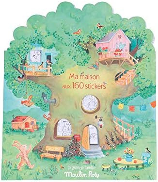Moulin Roty La Grande Famille Sticker Book (20 Pages) | Amazon (US)