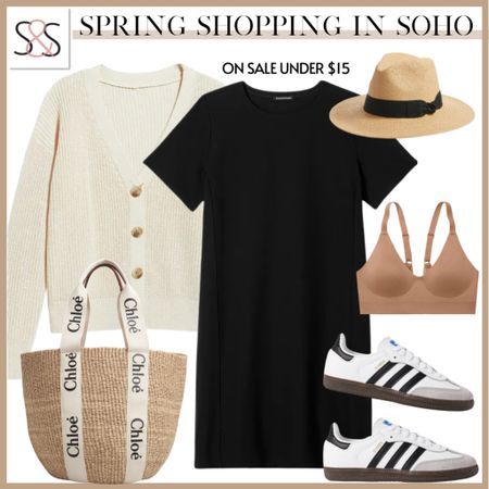 When it’s warm this spring, I’ll be looking for a tee shirt dress and this one is on major sale right now! Dress down with adidas sneakers for a casual relaxed look. Great for vacation too!  

#LTKfindsunder50 #LTKSeasonal #LTKsalealert