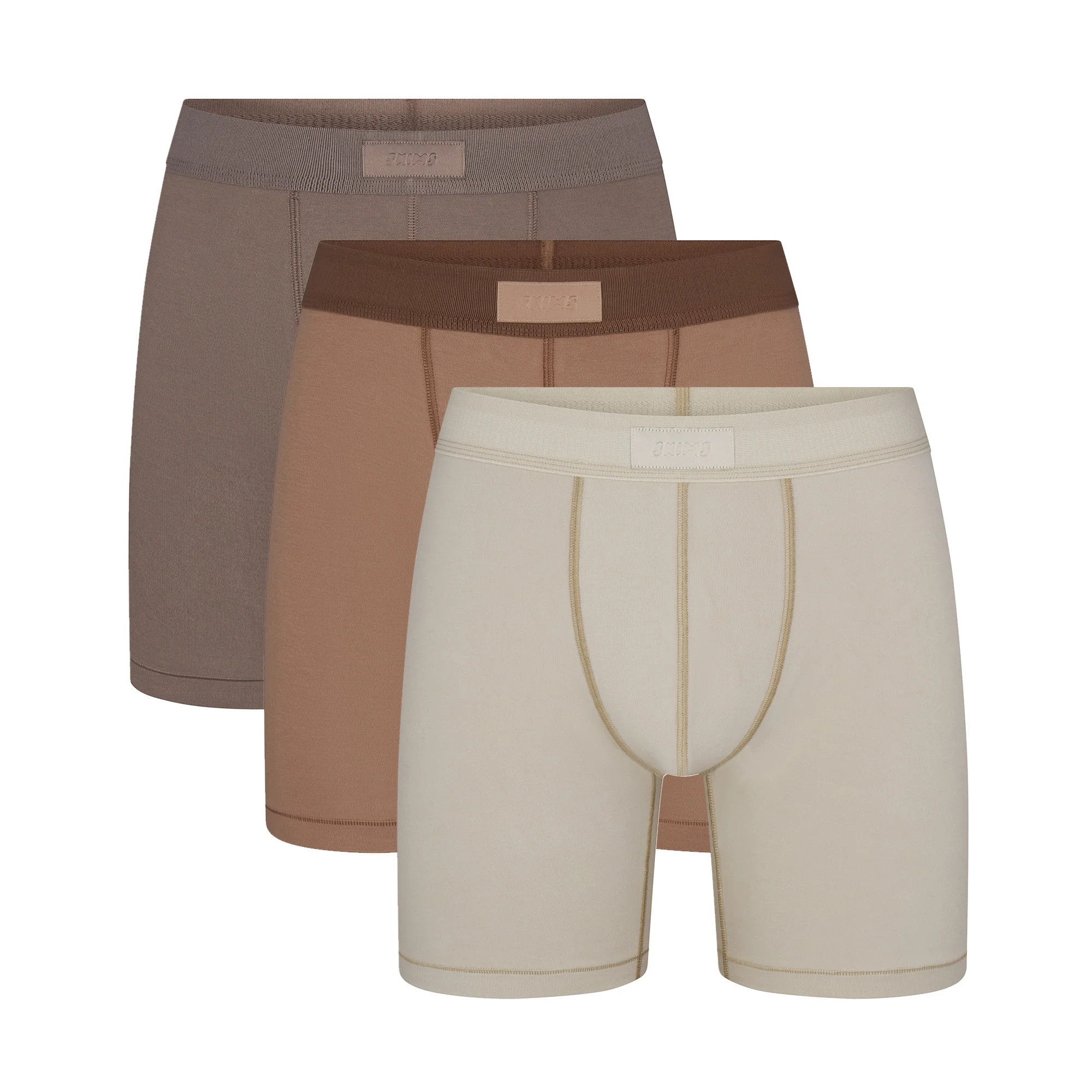 SKIMS COTTON MENS 5" BOXER BRIEF 3-PACK | AGATE MULTI | SKIMS (US)