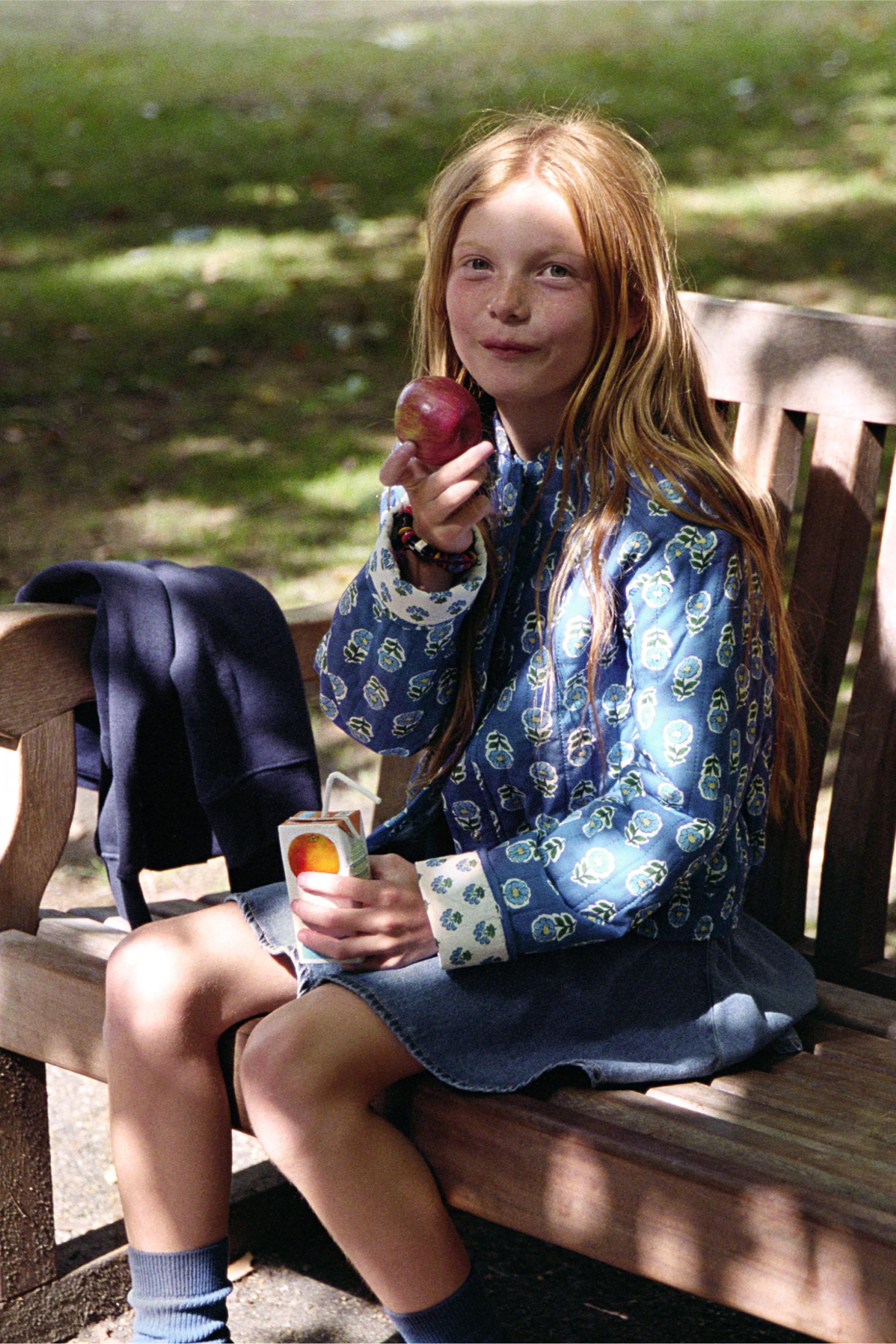 FLORAL PRINT PADDED JACKET | Zara US