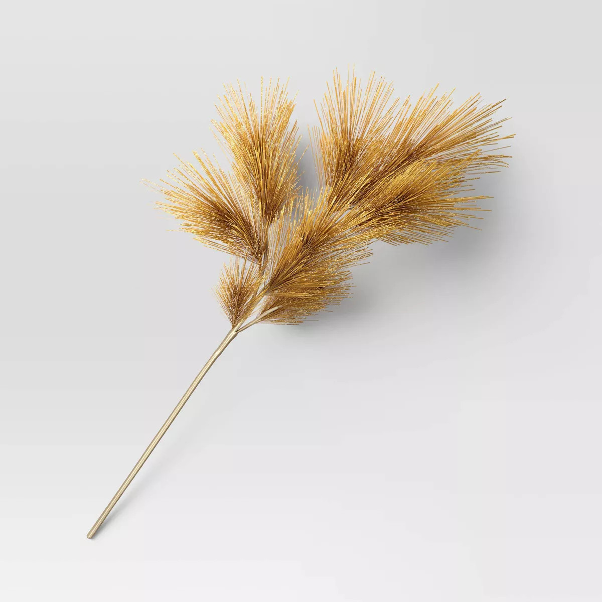 Christmas Gold Long Needle Shimmer Artificial Branch - Threshold™ | Target
