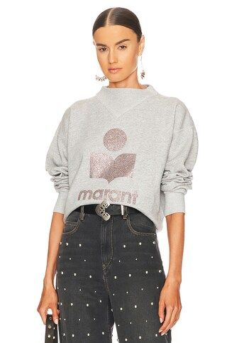 Isabel Marant Etoile Moby Pullover in Grey from Revolve.com | Revolve Clothing (Global)
