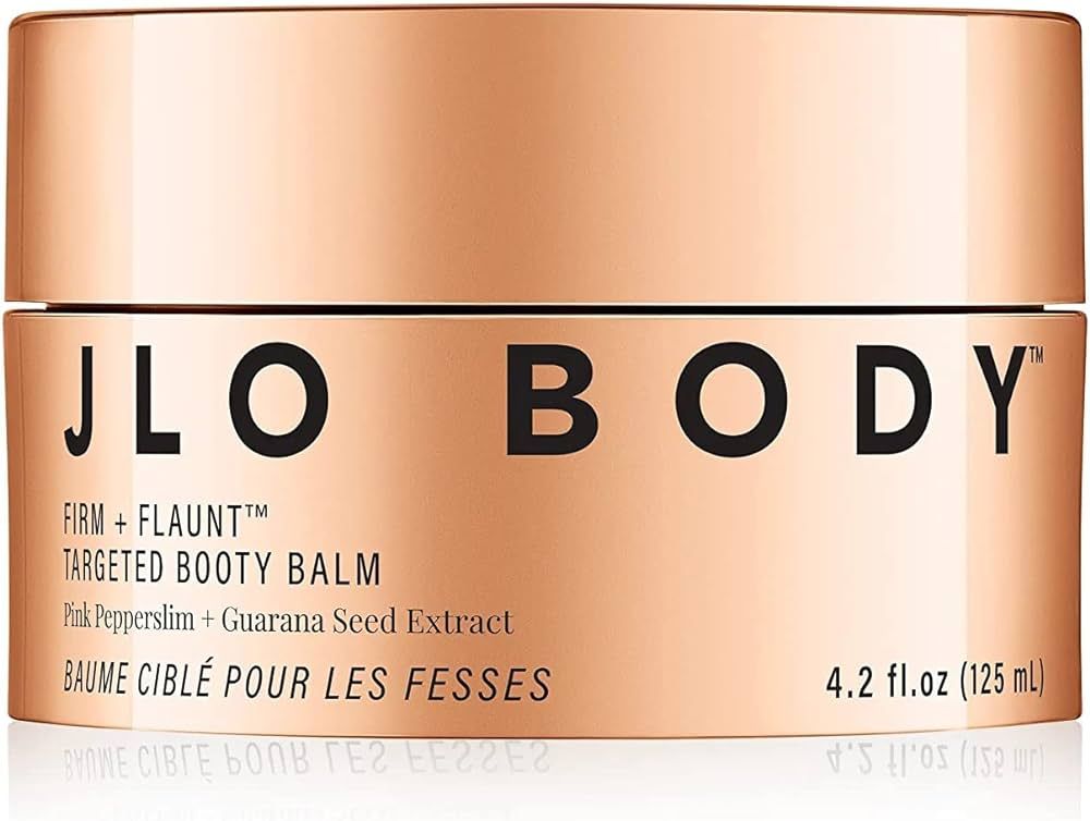 JLO BEAUTY Firm + Flaunt Targeted Booty Balm | Firms, Hydrates, Improves Skin Elasticity & Target... | Amazon (US)