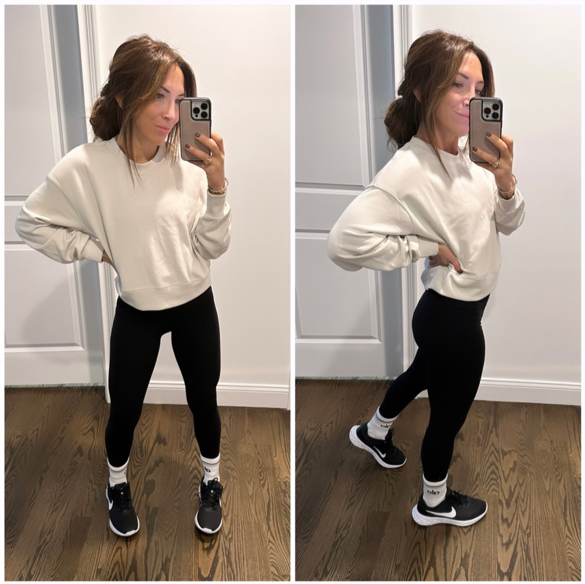 The ribbed align leggings from Lululemon are everything I was hoping they’d be! They’re comfortable, they stay put, they suck you in in all the right places … 10/10 worth the cost! 

This sweatshirt is also a lulu find. So nice, you’ll want it in multiple colors  

#LTKfit #LTKstyletip #LTKFind