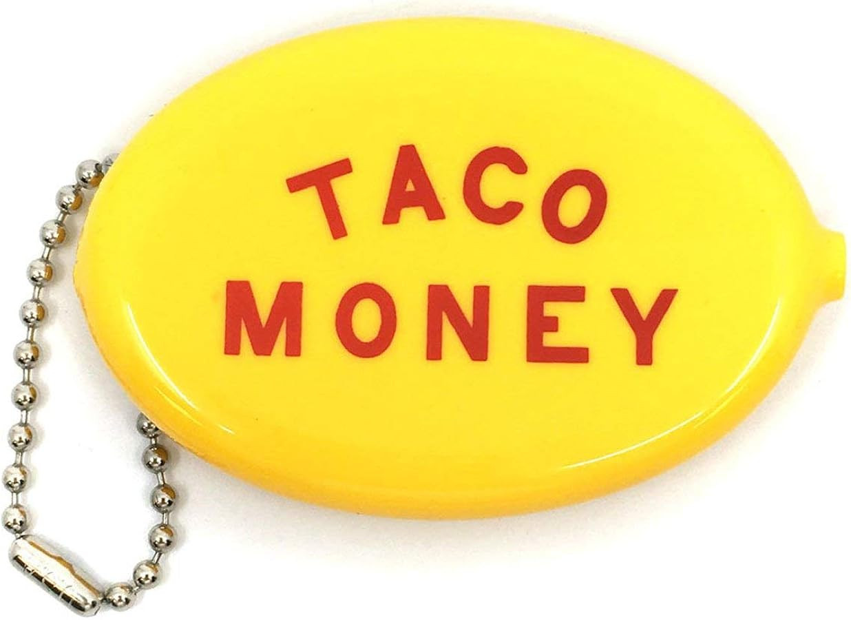 Rubber Squeeze Coin Pouch - Taco Money | Amazon (US)