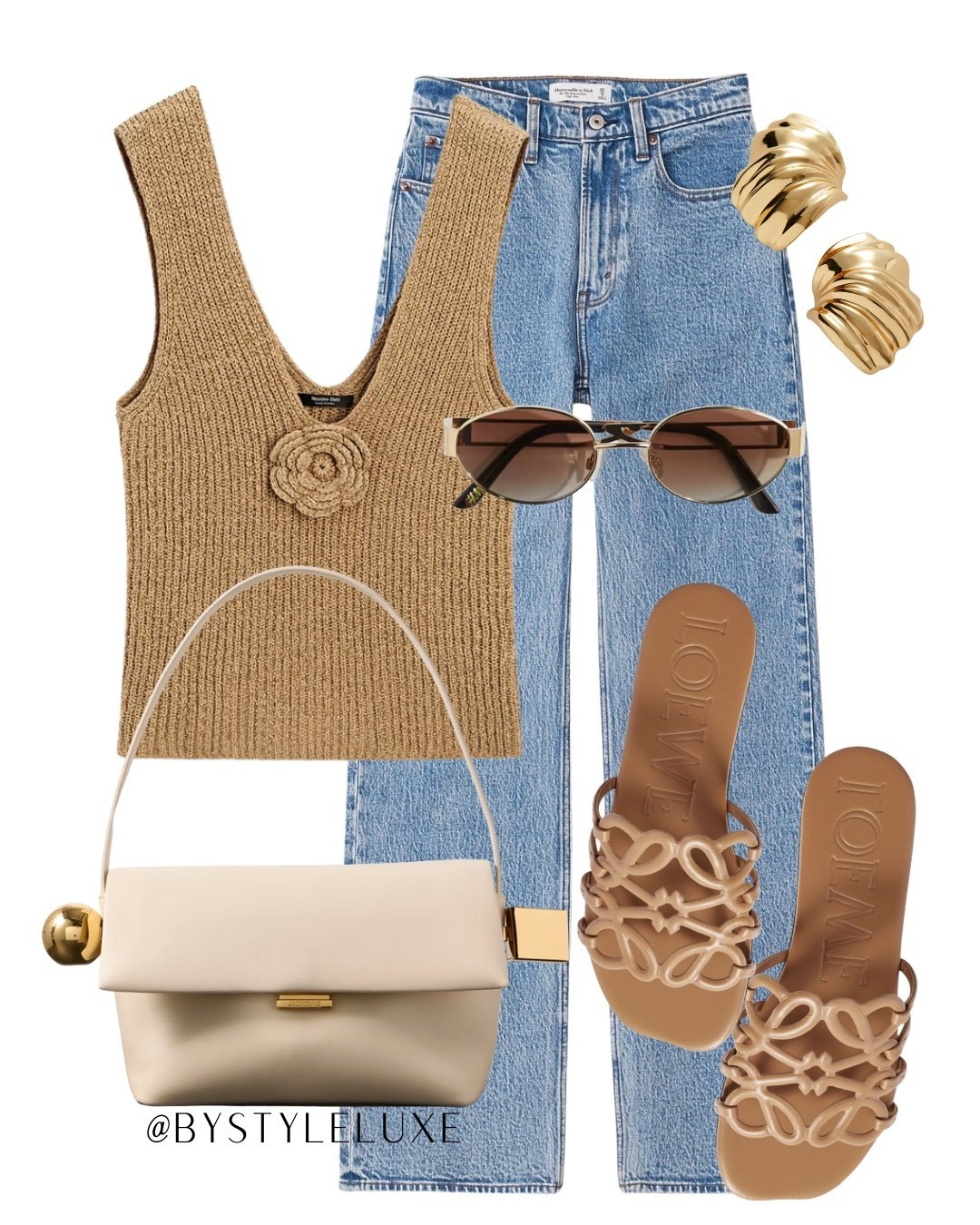SUMMER TOP - this corsage detail
Knitted top is so cute, styled here with my fave Abercrombie jeans and sandals for an everyday summer look 

#LTKdatenight #LTKsummer #LTKbag