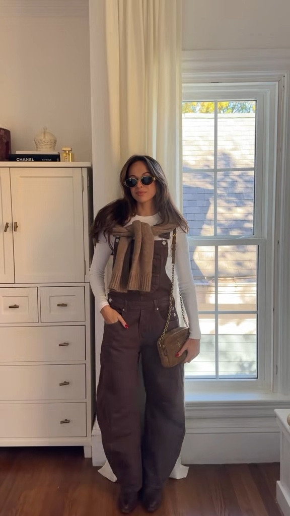 Simple fall outfit styling my overalls 

#LTKStyleTip