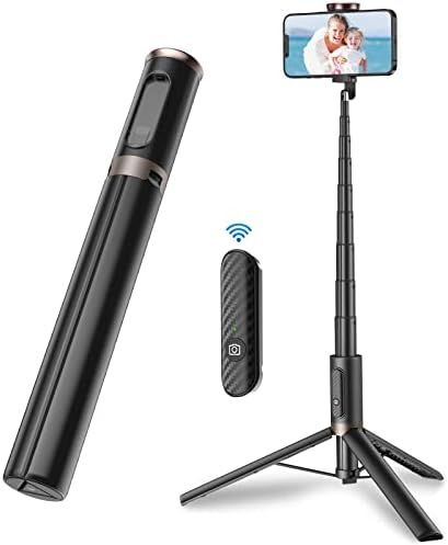 Amazon.com: TONEOF 60" Cell Phone Selfie Stick Tripod,Smartphone Tripod Stand All-in-1 with Integ... | Amazon (US)