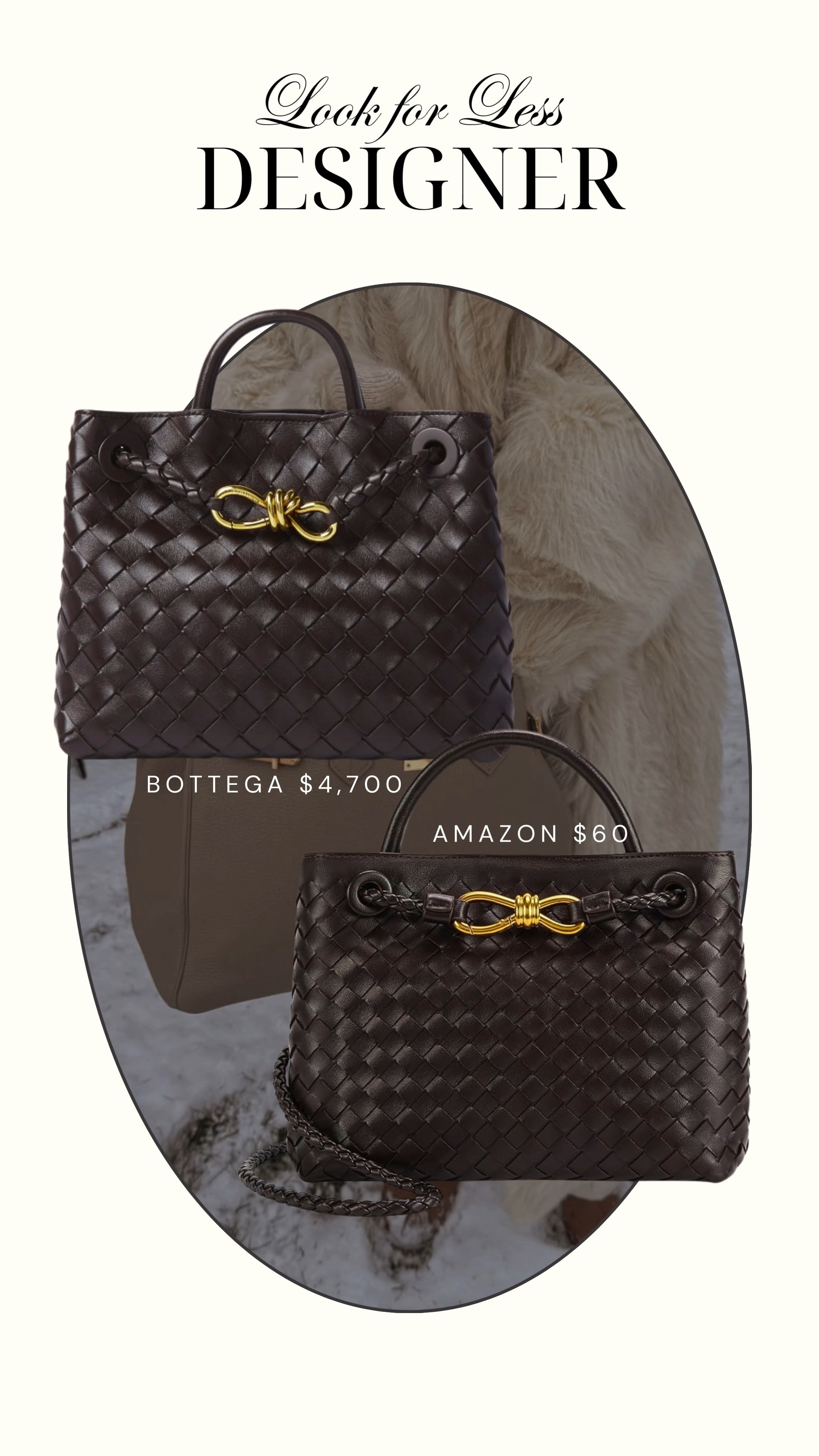 Designer look for less 👜

luxury hand bag, purse, designer hand bag, bottega look alike, hermes, prada, winter hand bag, brown bag 

 #LTKSeasonal #LTKFindsUnder50 #LTKFindsUnder100