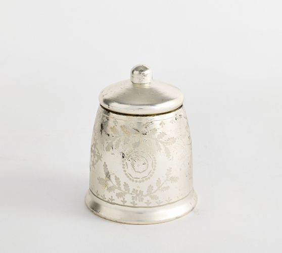 Etched Bell Candle - Balsam Fir Vetiver | Pottery Barn (US)