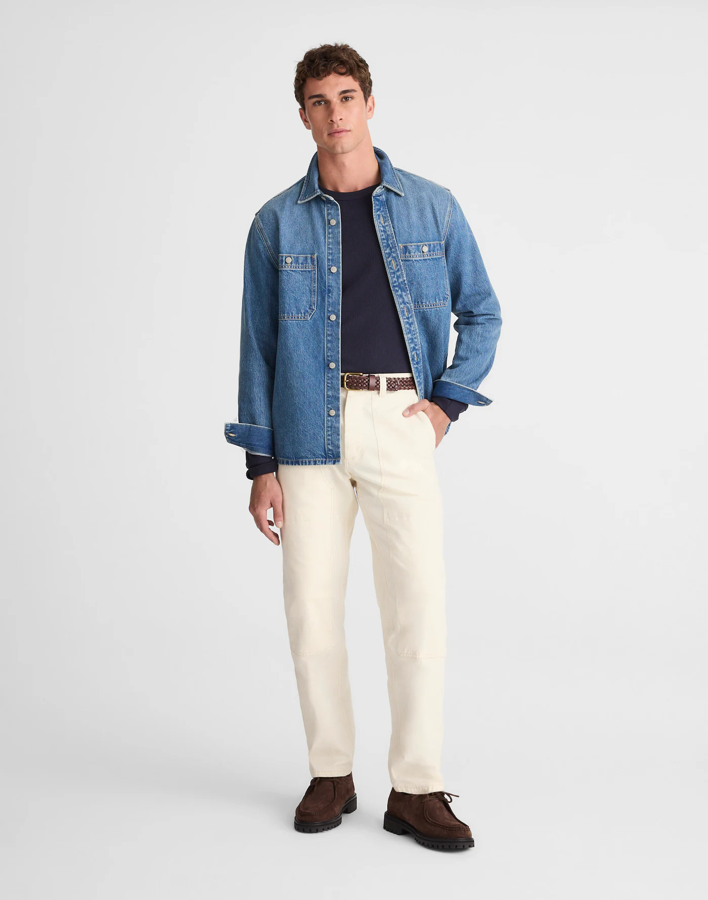 Relaxed Straight Workwear Pants | Madewell