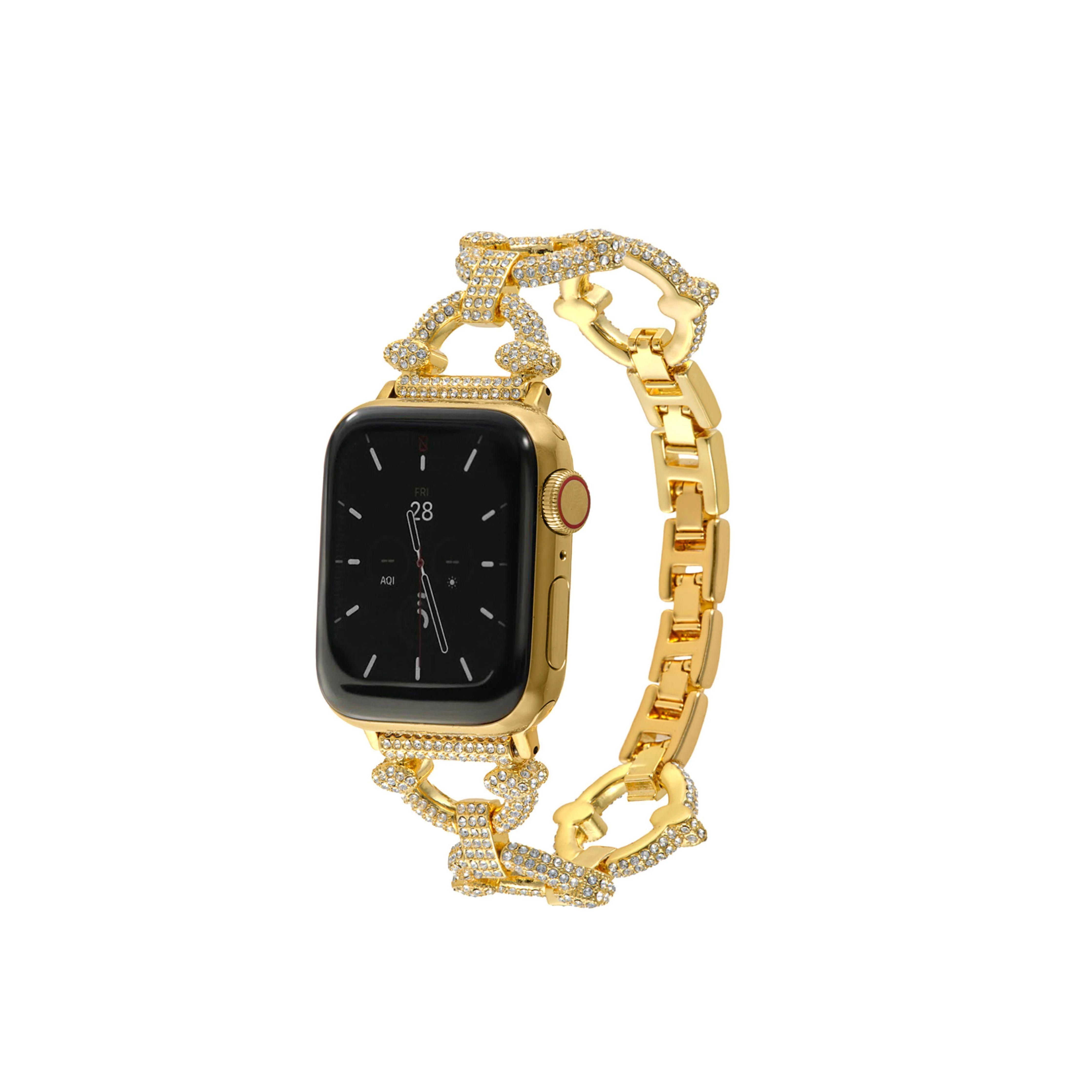 Crystal Pavé Link Band for the Apple Watch | Goldenerre