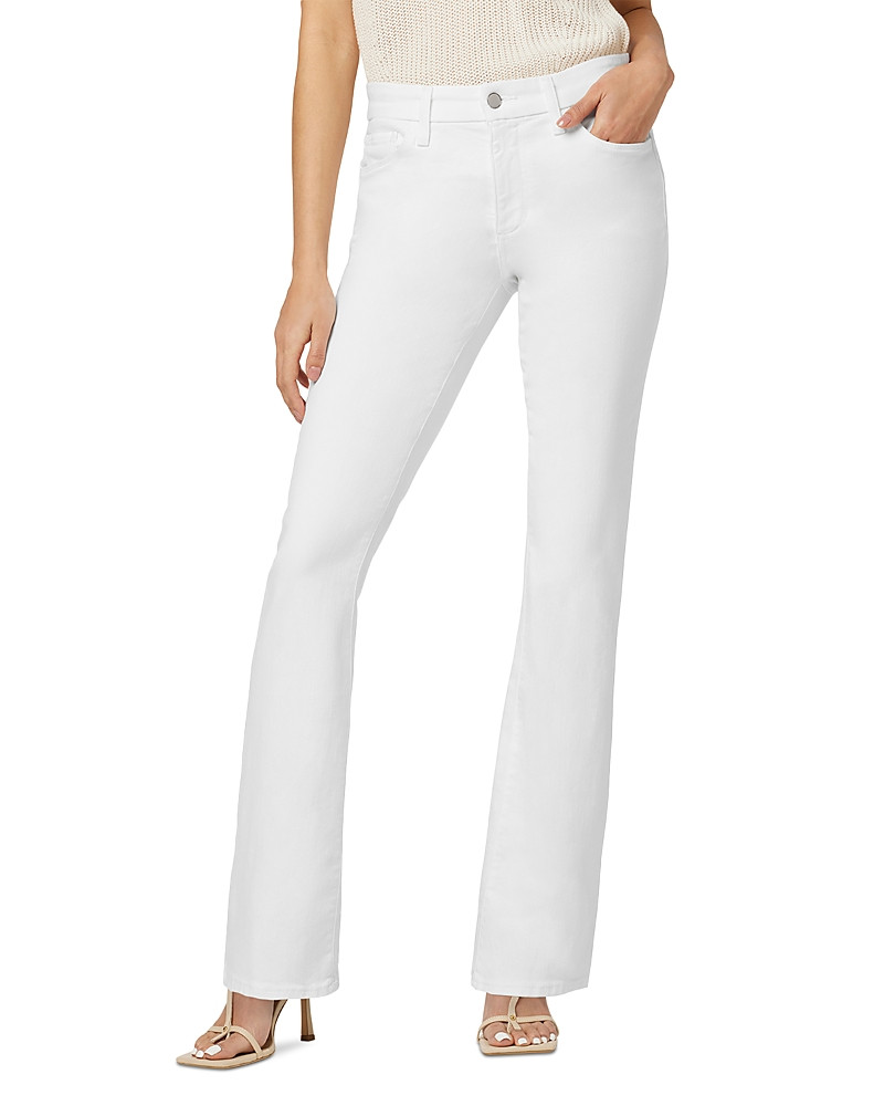Joe's Jeans The Provocateur Petite Mid Rise Bootcut Jeans in White | Bloomingdale's (US)