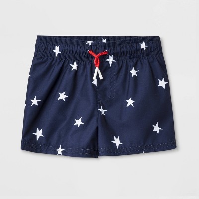 Baby Boys' Stars Swim Trunks - Cat & Jack™ Navy | Target