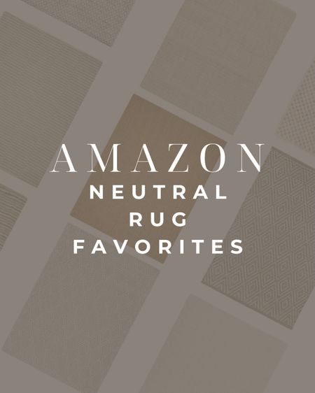 My favorite neutral, high-quality rugs from Amazon! I love how a simple, neutral rug can really balance a space, and it creates a great base for all of my furniture and decor. Fun to layer other rugs on top as well!

home decor, amazon home, amazon home find, classic home decor, budget home decor, neutral rug, durable rug, aesthetic home, aesthetic rug, natural fiber rug, area rugs, runner, neutral home decor, interior design, interiors, #amazon #amazonhome



#LTKfindsunder100 #LTKhome #LTKfamily