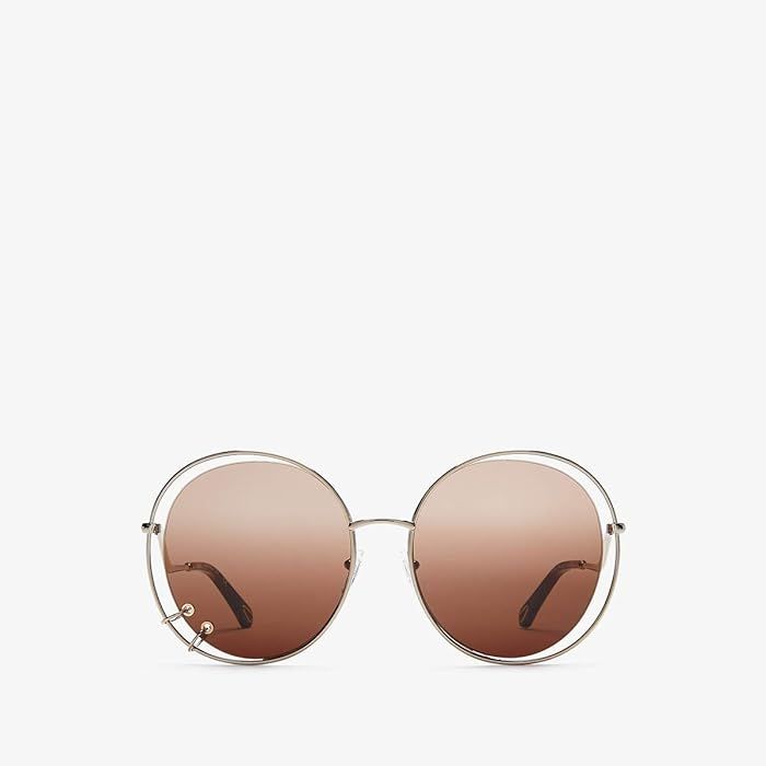 Chloe CE153SL (Gold/Gradient Brown) Fashion Sunglasses | Zappos