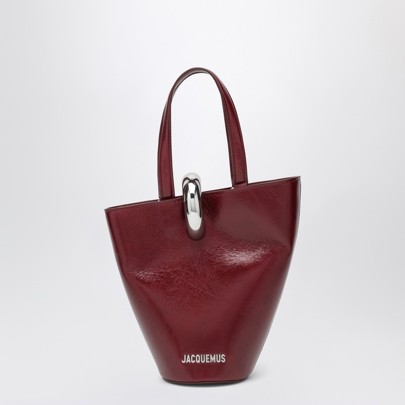 Burgundy The Small Bambola bag | The Double F