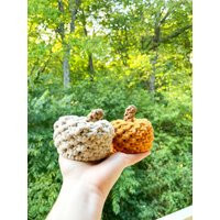 Macrame Pumpkin | White Orange Fall Decor Mini Pumpkins | Etsy (US)