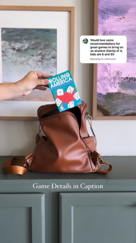 Games great for travel. Easily fit in a purse, play in airports or hotels.

#LTKfamily #LTKtravel #LTKunder50
