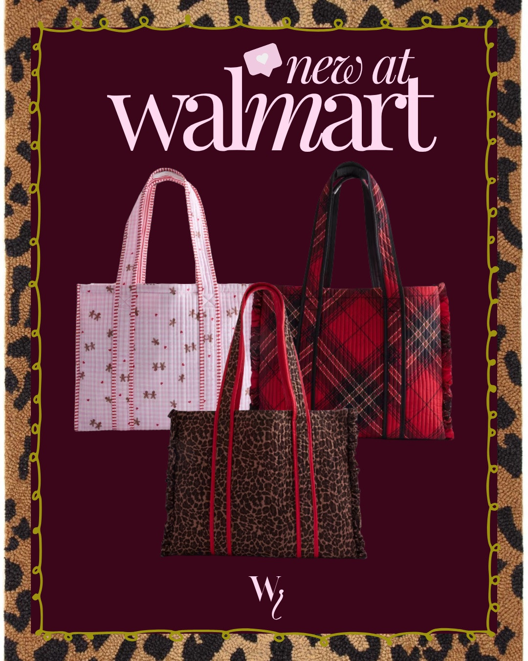 @Walmart the cutest totes!