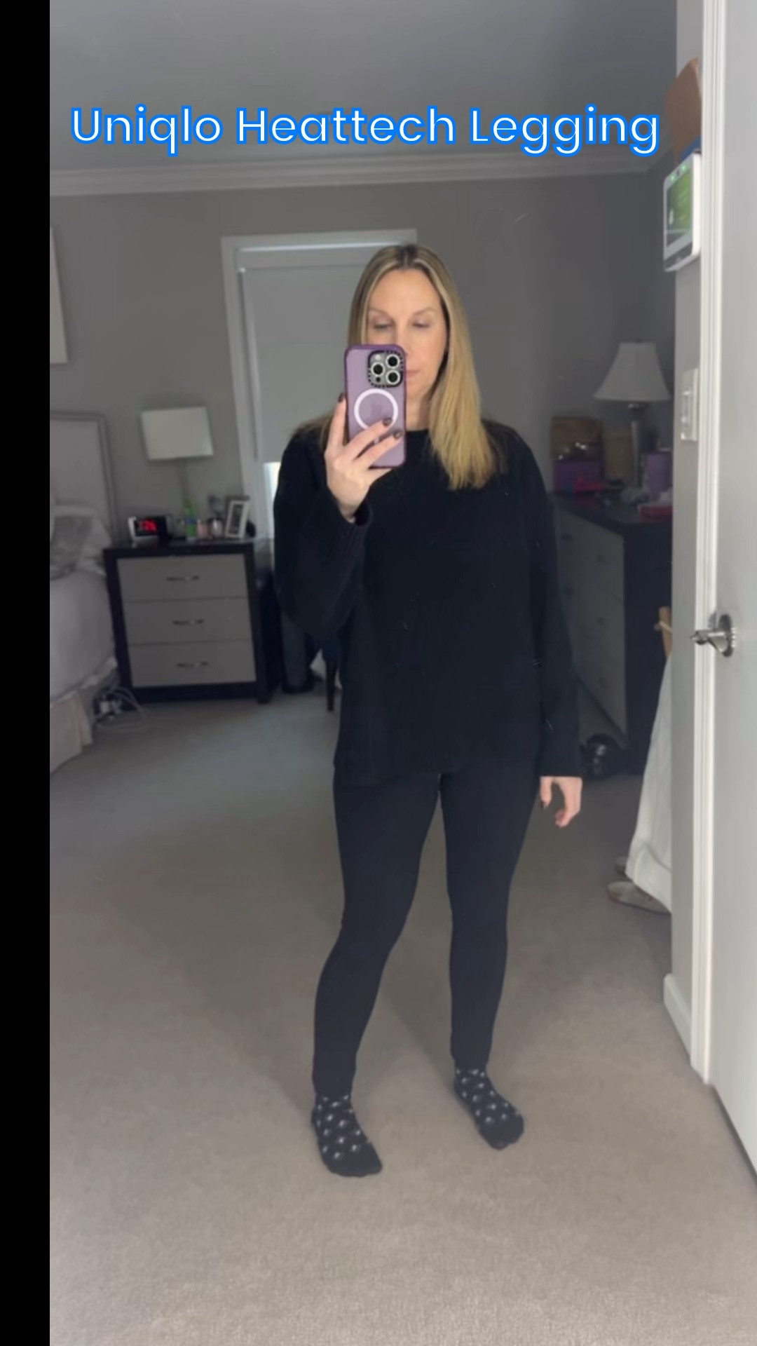 Finally tried on the Uniqlo Heattech Legging just in time for the frigid temps and I get it! So cozy and comfy! I get the hype!
I got a small - def long so will just tuck or maybe shortened later on 

#LTKOver40 #LTKSeasonal