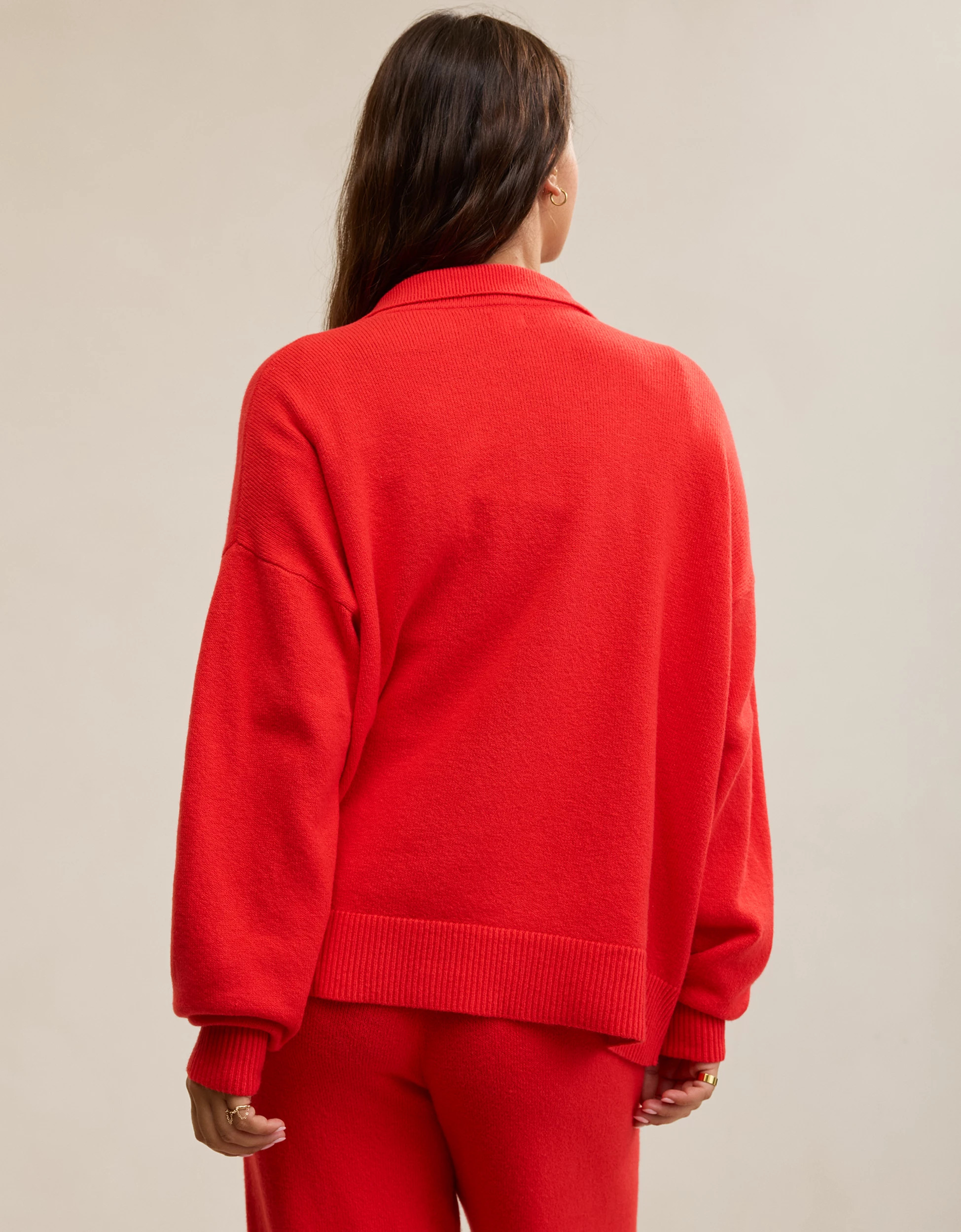 Aerie Sunday Soft\u00ae Plush Polo Sweater | Aerie