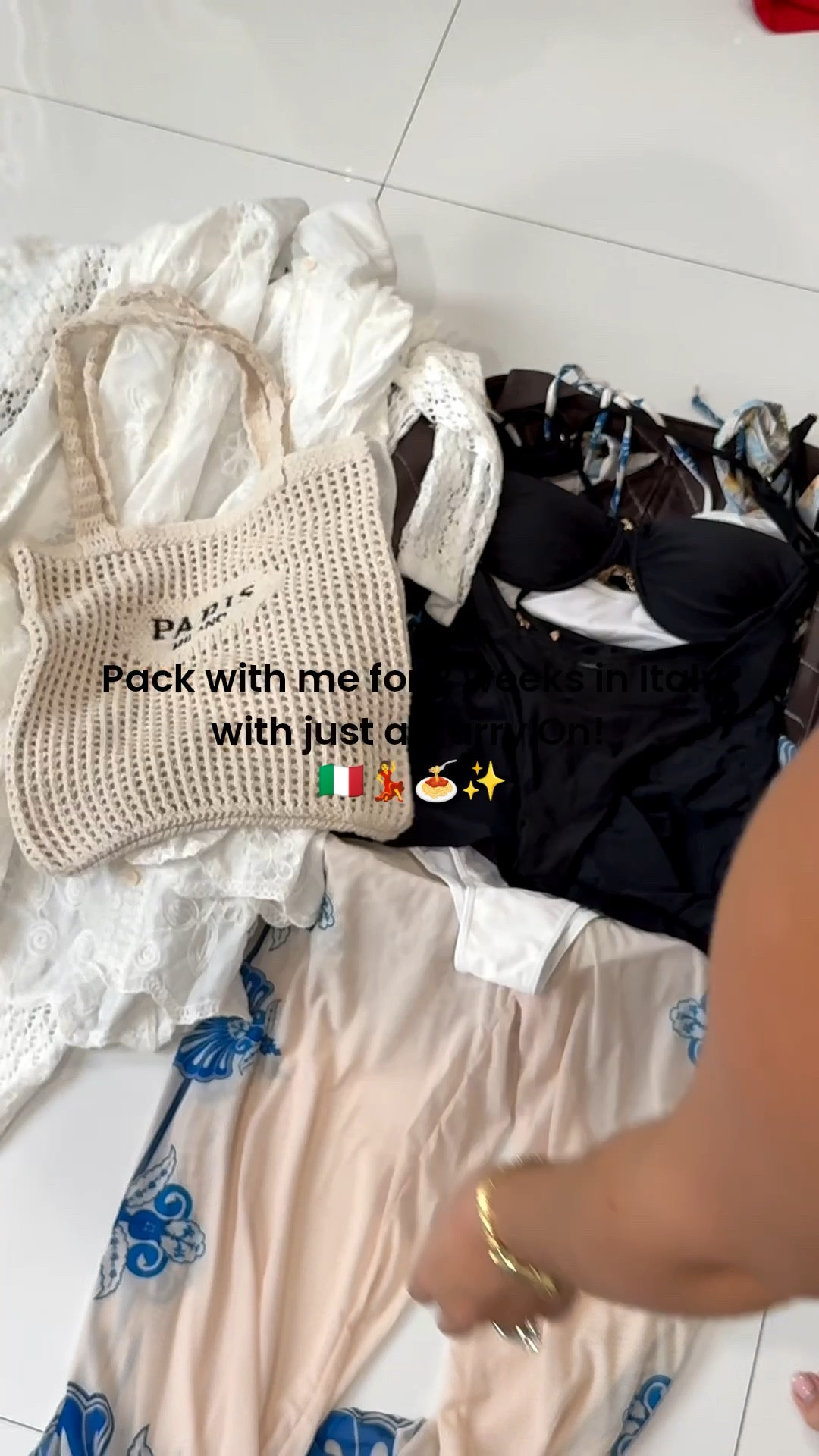 Pack with me for 2 weeks in Italy with just a Carry On! 🇮🇹💃🍝✨
.
.
.

italy outfits, italy packing, pack with me, packing cubes, italy travel, travel hacks, travel tips, italy trip, packing tips, Europe outfits, euro tri, Europe travel, carry on tips, compression cubes

#LTKStyleTip #LTKTravel #LTKSeasonal