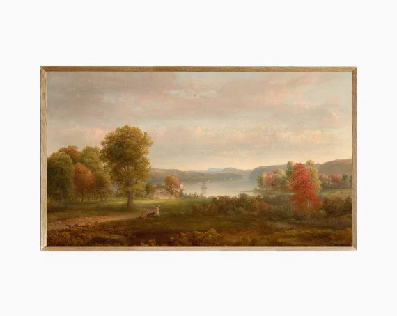 Frame TV Art Autumn Leaves Frame TV Art Vintage Autumn - Etsy | Etsy (US)