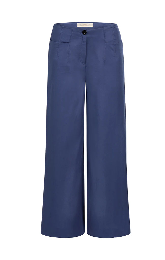 Wide Leg Cropped Pants | Etcetera