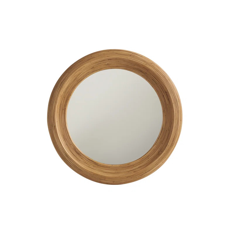 Rosalie Rattan Round Wall Mirror | Wayfair North America