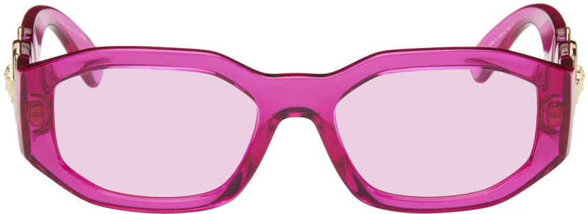 Pink Medusa Biggie Sunglasses | SSENSE