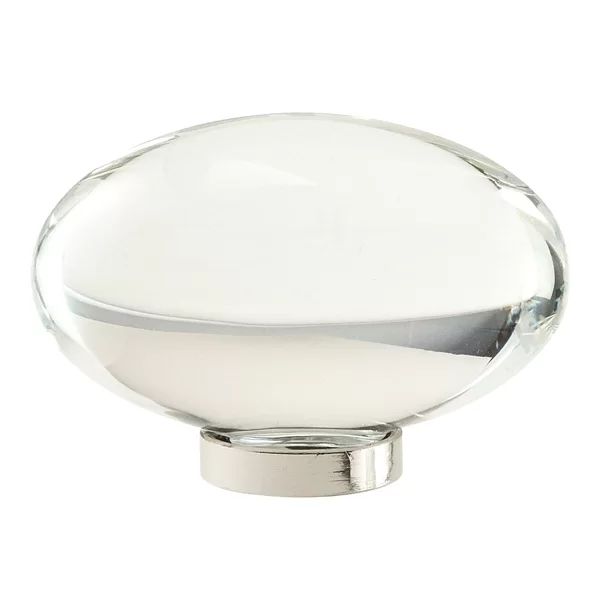 Glacio Oval Glass Knob | Wayfair North America
