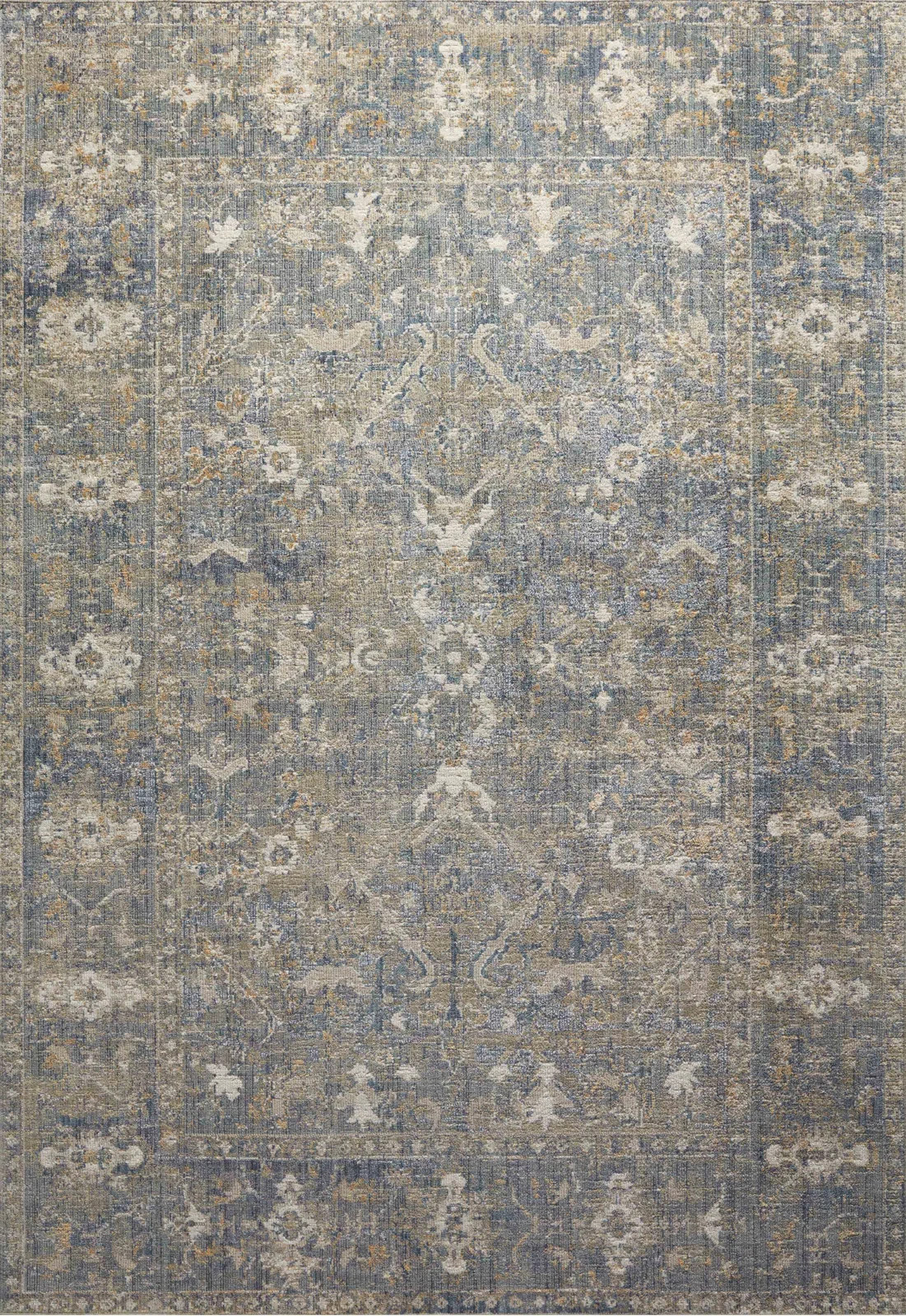 Rosemarie Oriental Area Rug in Sand/Lagoon | Wayfair North America