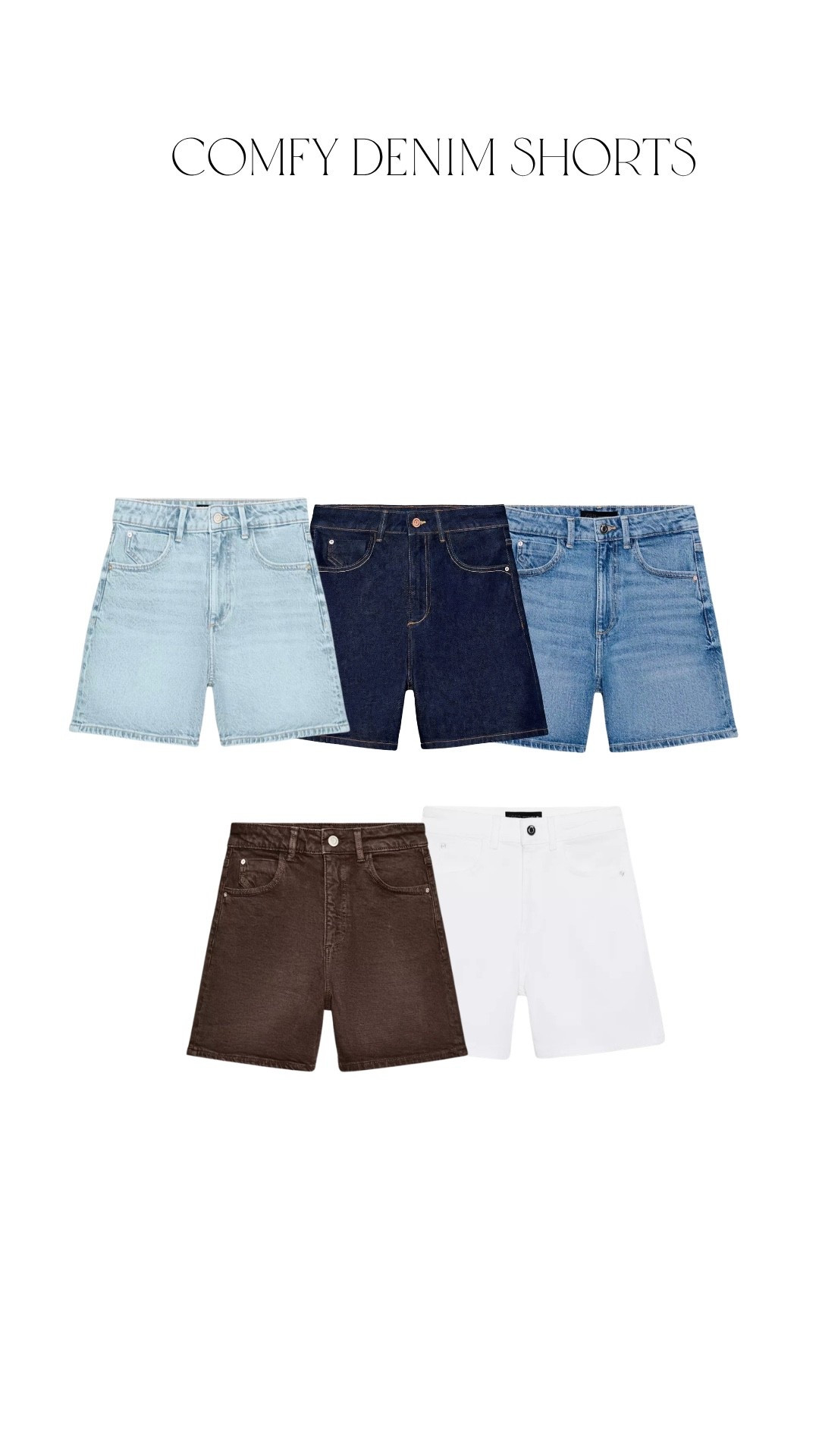 Comfy denim shorts for spring summer. These are such a good length and really comfy. Perfect for holiday too 

#LTKspring #LTKstyletip #LTKuk