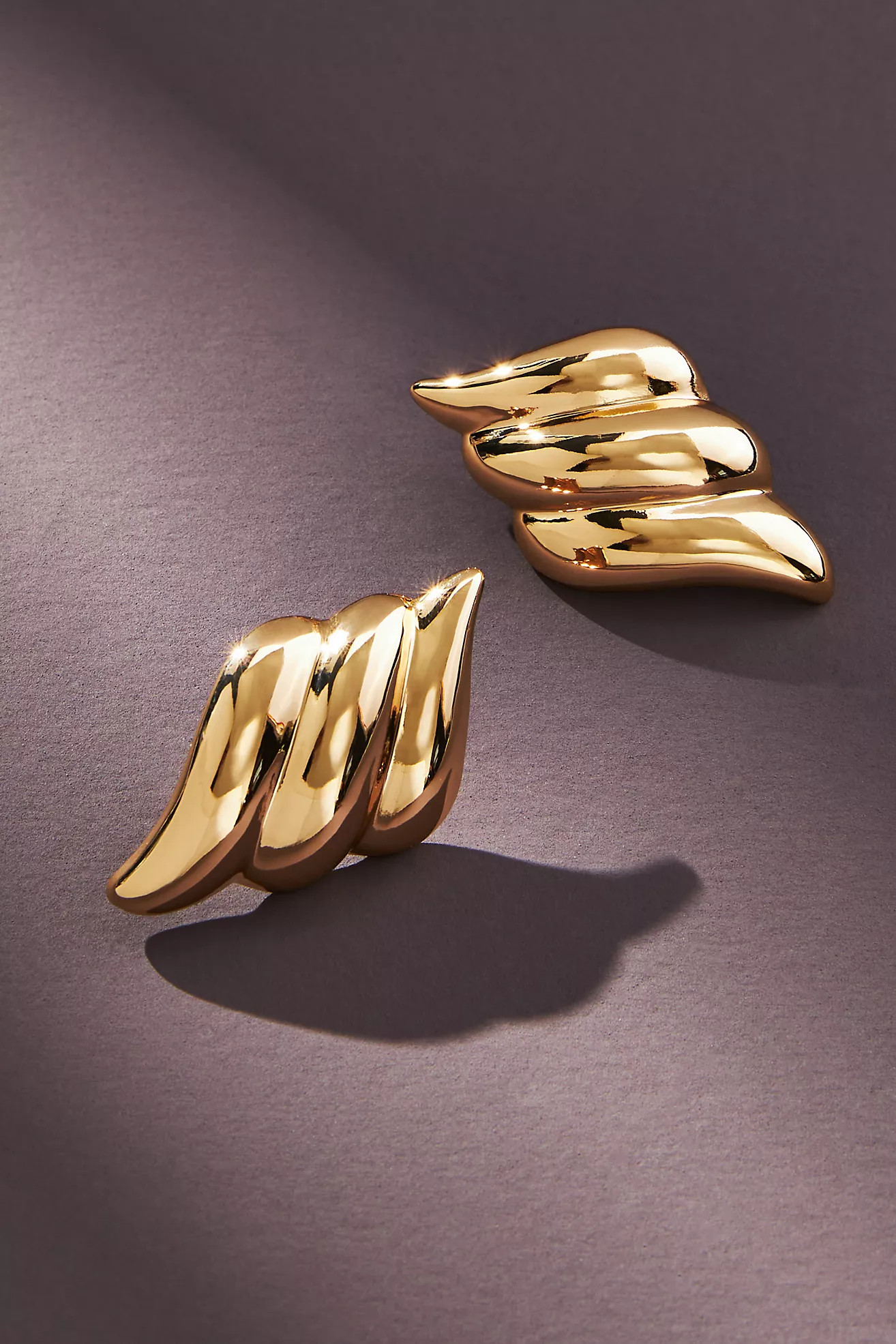 Triple Wave Post Earrings | Anthropologie (US)