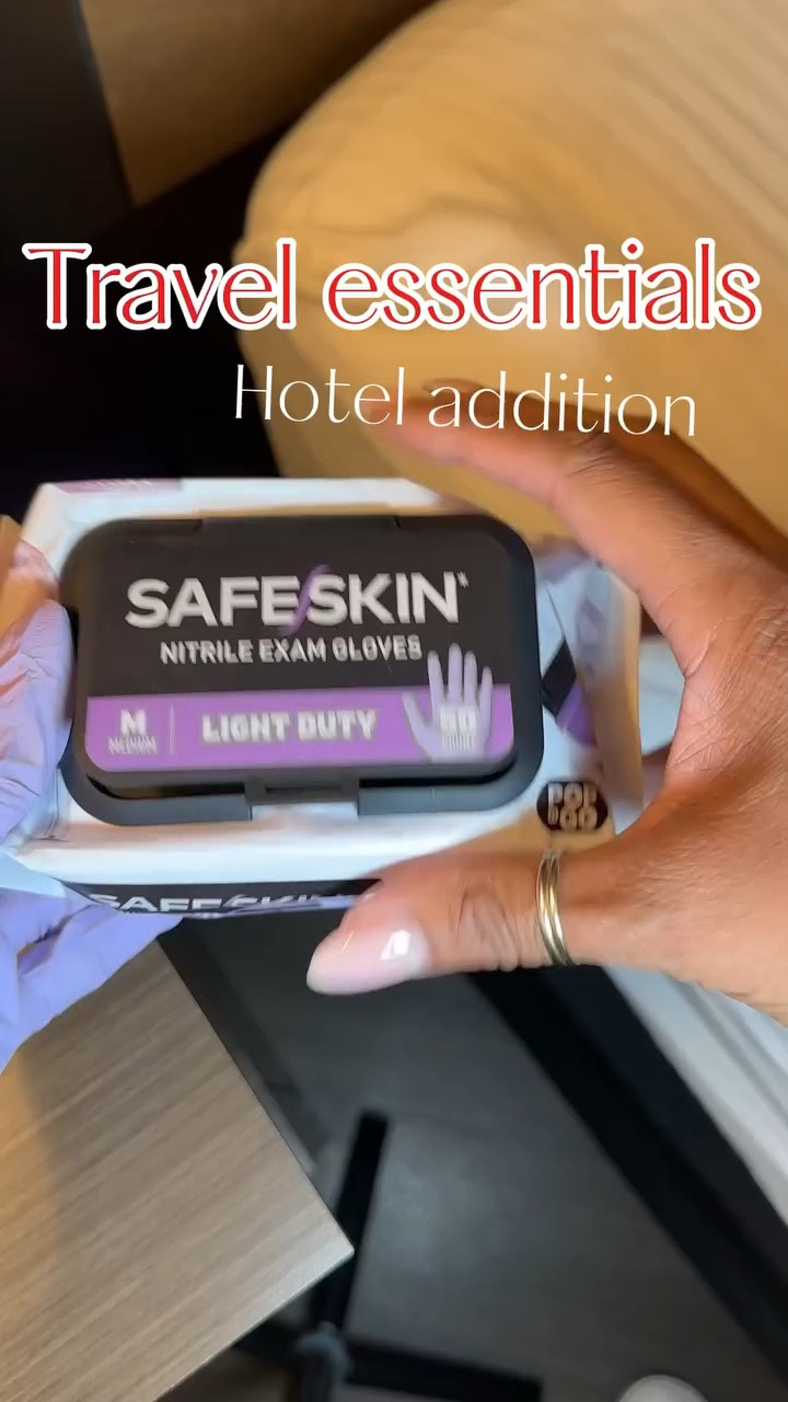 Travel Essentials You Can't-Miss! 🧳✨⁠
Stay safe and clean on your travels with these hotel essentials! 🧳✨ Rubber gloves, travel-size bed bug spray, and Lysol wipes are my go-to for a worry-free stay. What essentials do you never leave home without? Share below! #TravelTips #HotelHacks #StaySafe⁠
⁠
Travel Essentials⁠
Hotel Hacks⁠
Clean Travel Tips⁠
Travel Safety⁠
Must-Have Travel Items⁠
Travel Hygiene⁠
Safe Travels⁠
Travel Preparedness⁠
⁠
Don't forget to follow for more travel tips and tricks! ✈️🧳✨⁠
⁠
#TravelEssentials #HotelHacks #StaySafe #TravelTips #TravelPrepared #CleanTravel #TravelSmart #HotelSafety #PackingTips #WorryFreeTravel #TravelHygiene #TravelMustHaves⁠