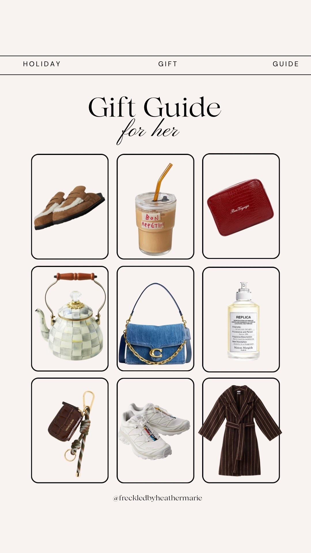 Holiday gift guides for her 

#LTKGiftGuide #LTKHoliday