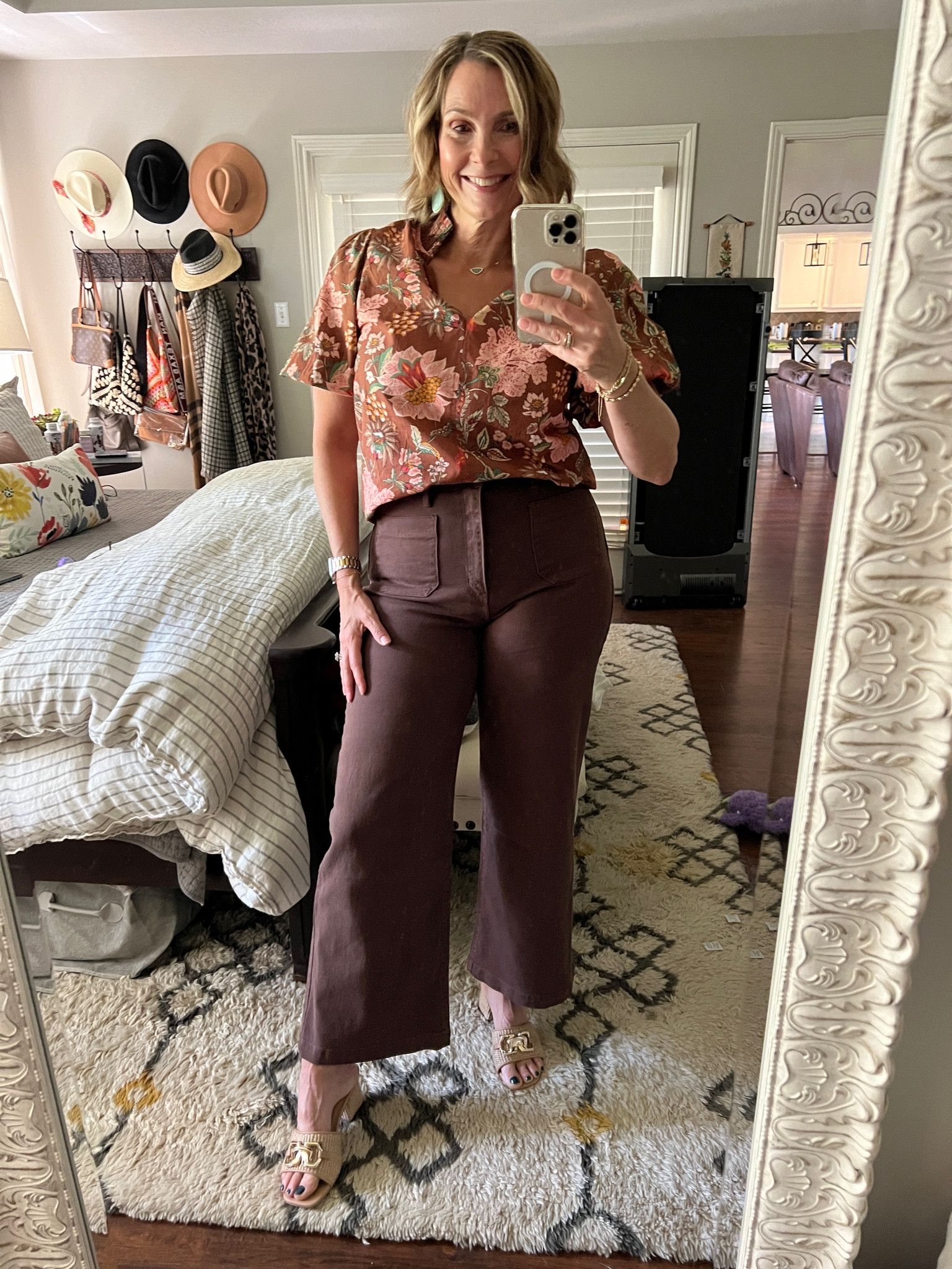 Brown is having a moment this fall and I’m here for it!  Use code SHELLY15 for a little discount!  #fallstyle

#LTKOver40 #LTKMidsize