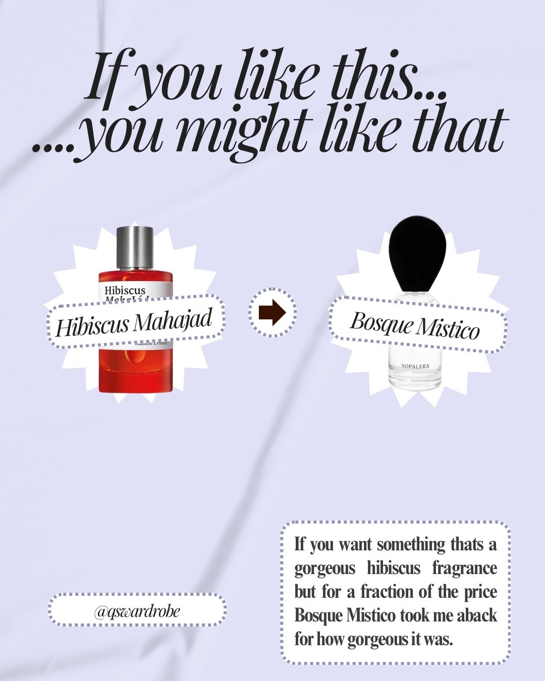Learning to trust my nose and let it guide me to what smells alike to me. They may not smell similar to you or be a similar “vibe” but I want to curate collections that I can share with people of fragrances I think are similar. 

Let me know in the comment section if you have any that fall into these categories.

As always fragrances will be linked on my LTK which is in my bio if you want to purchase them 🫶🏾. It helps support creators like me. Thanks for your support as always. 

Nopalera is a brand new fragrance brand to Ulta that is a modern Mexican lifestyle brand with soaps, perfumes, hand lotions and more. Give them love and support! 

#LTKStyleTip #LTKFindsUnder100 #LTKBeauty